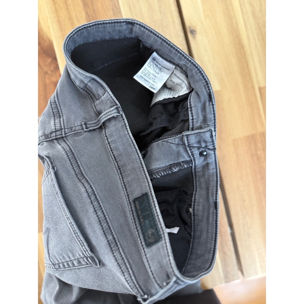 AG Adriano Goldschmied‎ the Legging Ankle Jeans gray 28r - Picture 6 of 6